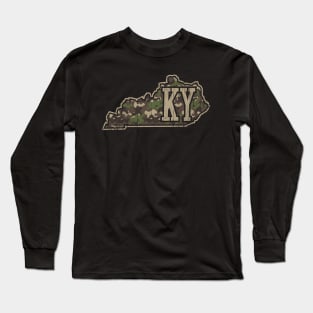 kentucky Camo State Long Sleeve T-Shirt